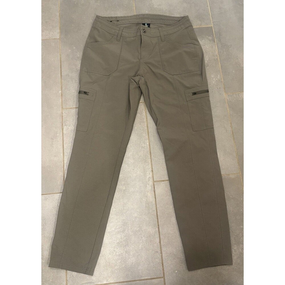 KUHL HORIZN SKINNY Womens Sz 8 Short Gray Ripstop Stretch Outdoor Hiking Pants